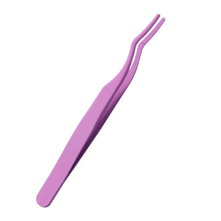 Eyelash Tweezers Lash Applicator Extension Supplies Makeup Tools Stainless Steel Eyebrow Eyelash Extension Tweezers Lash Tweezer