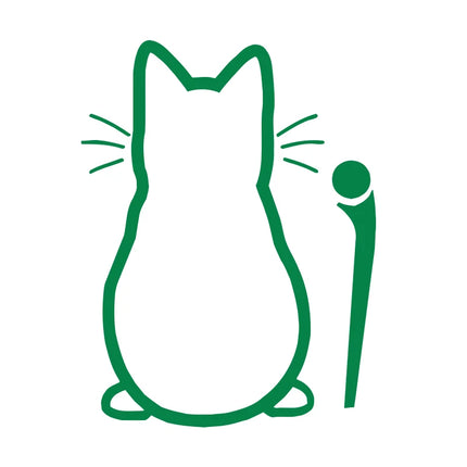 Cute Kitty Cat Car Windshield Wiper Vinyl Art Sticker Decor Lovely Animal Dog Mural Art Decal For Car Window Laptop Decoration