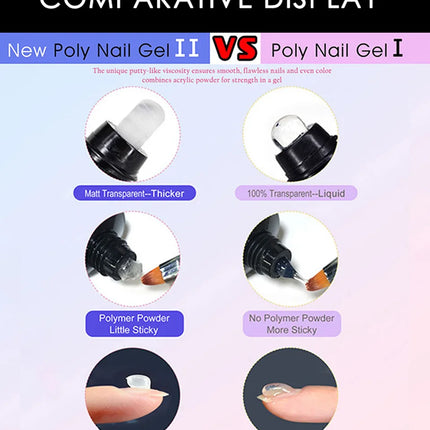 OXXI 30ml Acryl Gel Semi-permanent Poly Nail Gel Manicure Quick Easy Gel for Extension uv led Builder Varnish Acrylic Gellac New