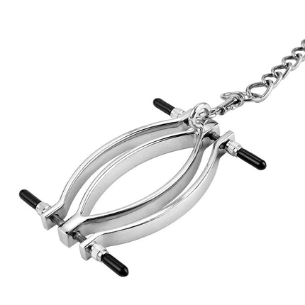 BDSM Pussy Labia Spreader/Clamps/Clip Bondage,Open Vaginal Lips Holder,Clitoris Teasing Sex Toys For Couples