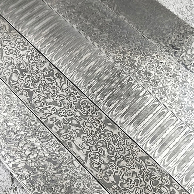 Damascus Steel Billet Bar, Steel Blade, Steel Blank, Forged Pattern Sandwich Steel For Damascus Knives Making