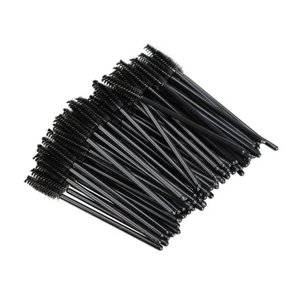 5/25/50 PCS Makeup Brushes Pink Crystal Eyelashes Brush Reusable Fake Lashes Extension Supplies False Eyelash Make up Tool Hot