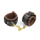 brown  handcuffs