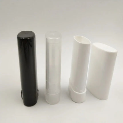 30Pcs Empty Lip Balm Tube 15ml Plastic Perfume Deodorant Containers Portable Makeup Lipstick Tubes Cosmetic Refillable Bottle