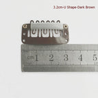 3.2cm -U-dark brown