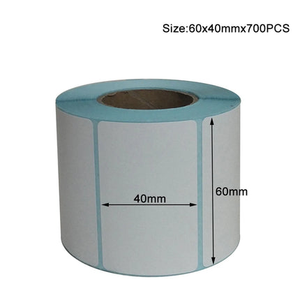 19 sizes Label stickers barcode Sticker label for Zebra Paper Adhesive Sticker Supermarket Blank sticker