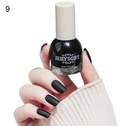 10ml Matte Nail Polish Convenient Water Proof Dry Quickly Resin Matte Set Nail Supplies for Professionals