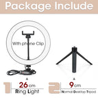 26cm and 9cm Tripod