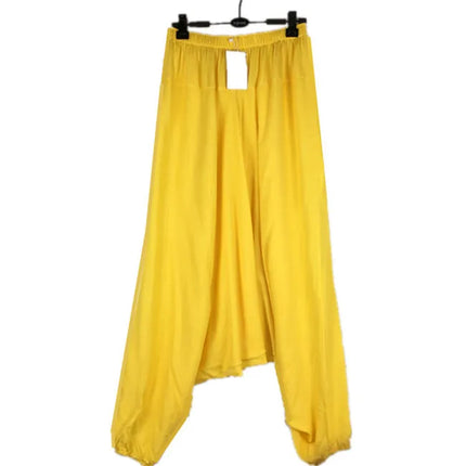 14 colors Plus size men's loose casual cotton cross pants, M-5XL Aladdin Lantern Wide Leg Trousers hip hop dancing Harem Pants