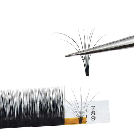 5Cases/Lot MASSCAKU Easy Fan Bloom Eyelash Extension Austomatic Flowering Fast Fan Self-Making Fans Volume Lashes Supplies