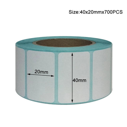 19 sizes Label stickers barcode Sticker label for Zebra Paper Adhesive Sticker Supermarket Blank sticker