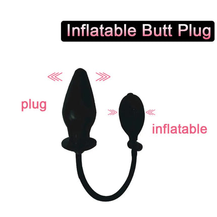 Adult Toys G spot Expansion Stimulate Sex Tool Inflatable Anal Butt Plug Dilator Big Dildo Insertion Male Prostate Toy Massager