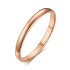2mm Rose Gold Color / 7