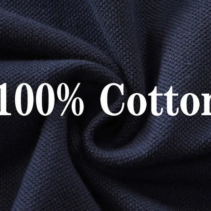 XS-5XL Fashion Sportswear High Quality New-Design Men's Polos Shirts Long Sleeve 100% Cotton Casual Polos Homme Lapel Male Tops