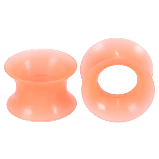 2Pcs/Lot 3-16MM Flexible Silicone Ear Plugs and Tunnels Ear Piercings Earlets Ear Stretchers Expander Ear Dilations Body Jewelry