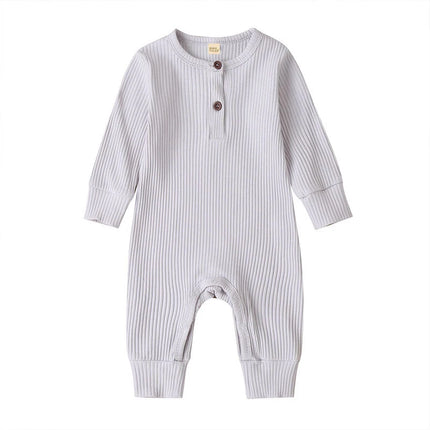 2026 Spring Newborn Romper Baby Boys Girls Overalls Cotton Long Sleeve Baby Outfit Toddler Jumpsuit Infant Clothes