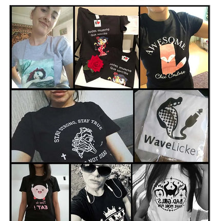 EU Size Custom Team T-shirt for Women, Add Your Own Design in Front and Back, Print and Text, High-quality T-shirt for Men