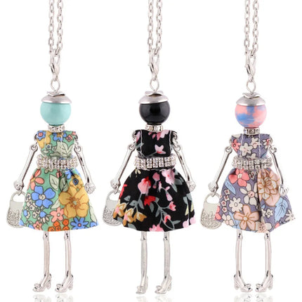 Cute Women Necklace Statement Lady Charm Long Trendy Necklace 2026 New Fashion Female Big Pendant Lovely Jewelry Gift Wholesale