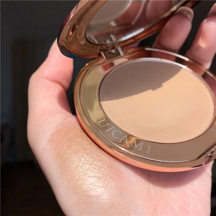 Gucami Pressed Face Makeup Maquiagem Batom Cosmetics Powder Makeup Powder Palette Skin Finsh