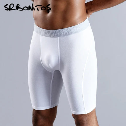 Long Leg Shorts Boxer Men’s Underwear Men Panties Men Underpants Boxershorts High Quality Natural Cotton Sexy