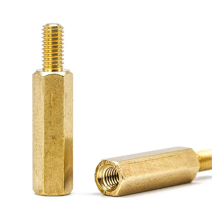 300pcs/set M3 Male Female Hex Brass Standoff Spacer Assortment Kit hexagon gold pcb standoff Pillar motherboard standoff