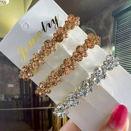 Crystal Pearl Hair Clips / Pinces Perles Cristal