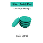 3inch Green x5pc