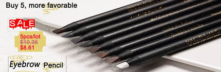 Brown Eyebrow Pencil Waterproof High Quality Professional Female Cheap Eyebrow Enhancer Chinese Cosmetics Haozhuang Brand Makeup