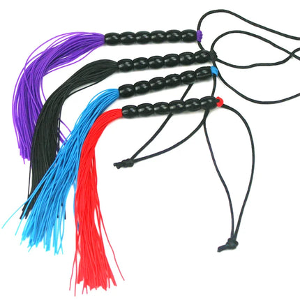 Trick Tails Rubber Whip Fetish Spanking Paddle Fantasy Flogger Sex Toys For Couples SM Queen Policy Knout Night Adult Products