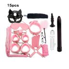 Leather 15 pcs pink / China Mainland
