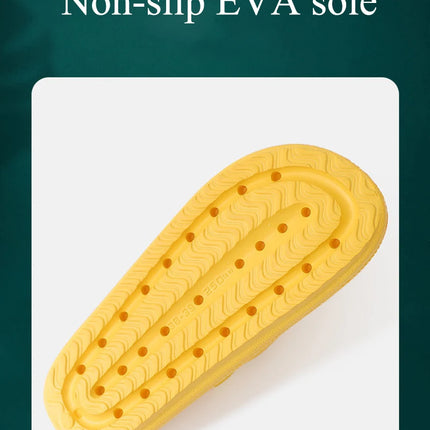 Women Thick Platform Cloud Slippers Indoor Home Eva Soft Sole Pillow Slides Sandals Woman 2025 Summer Non Slip Beach Flip Flops