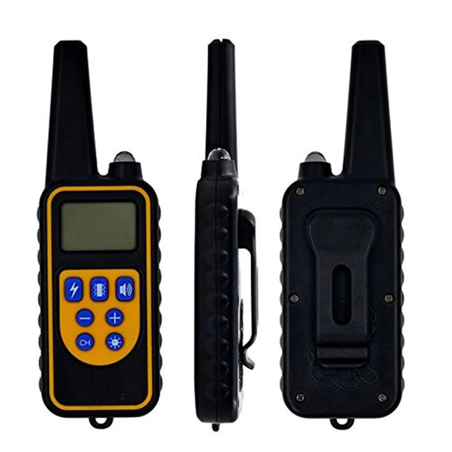 800m Electric Dog Training Collar Product Acessories with LCD Display Pet Remote Control Waterproof Rechargeable Collars