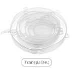 6Pcs Clear