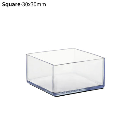 4Pcs Rubber Square Rectangle Floor Protector Pads Chair Leg Caps Table Foot Dust Cover Socks Pipe Plugs Furniture Leveling Feet