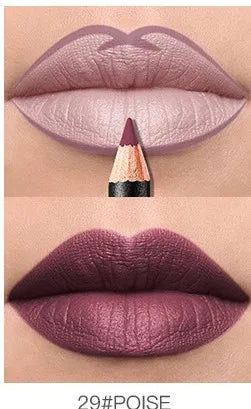 Pudaier Lip Liner Waterproof Durable Decolorization Nude Lip Gloss Matte Lipliner Lipstick Pen Hot Selling