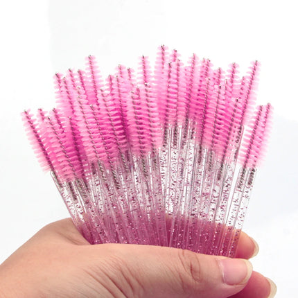 YSDO 5/50 Pcs Eyelash Brushes Makeup Brushes Eyebrow EyeLash Brushe Mascara Wands Applicator Eye Lashes Cosmetic Brush Tools
