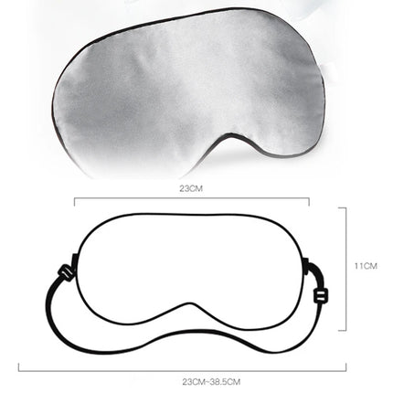 100% Natural Mulberry Silk Sleep Mask Soft and Comfortable Eye Patches Soft Blindfold Smooth Eye Mask Eyeshade Eye Cover Patch