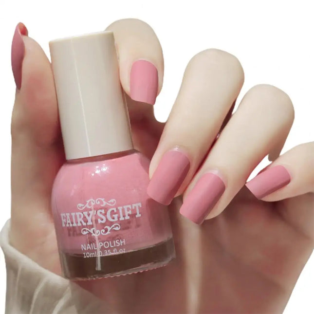 10ml Matte Nail Polish Convenient Water Proof Dry Quickly Resin Matte Set Nail Supplies for Professionals