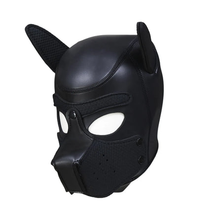 20 Styles Neoprene Puppy Play Dog Hood Mask,Bdsm Bondage Slave Pet Roleplay Party Pup Mask,Removable Muzzle,Couple Flirt Sex Toy