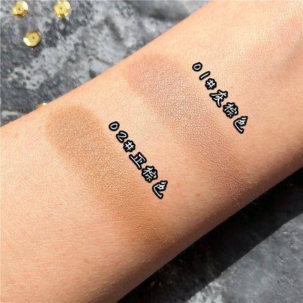 Gucami Pressed Face Makeup Maquiagem Batom Cosmetics Powder Makeup Powder Palette Skin Finsh