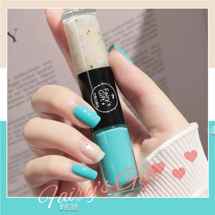Double Head Nail Polish Quick Drying Without Baking Durable Not Easy To Fade Nail Art All for Manicure Regular Gel Nail Polish