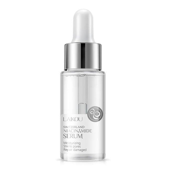 LAIKOU Nicotinamide Serum Whitening Face Serum Ampoule Essence Moisturizing Anti-Aging Anti-Wrinkle Shrink Pores Skin Care Serum