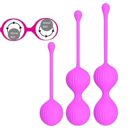 Silicone Smart Kegel Ball Ben Wa Egg Vagina Tighten Exercise Machine Vaginal Geisha Sex Toy for Women