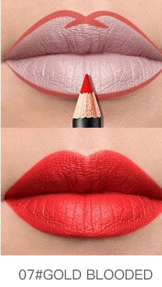 Pudaier Lip Liner Waterproof Durable Decolorization Nude Lip Gloss Matte Lipliner Lipstick Pen Hot Selling