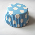 blue polka dot