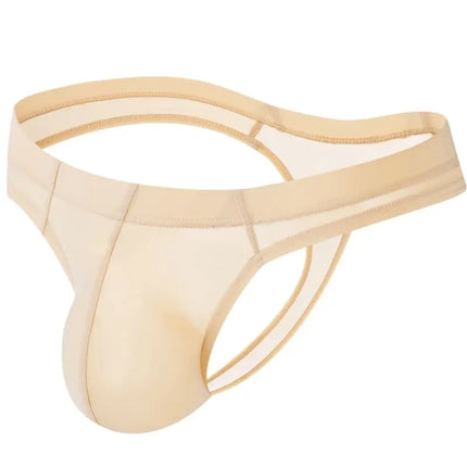 Man G String Thong Underwear G-string Ice Silk Sexy Men Underpants Tanga Hombre Bulge Pouch Thongs T-back Ultra Thin Panties