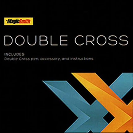 Double Cross by Mark Southworth (1 X Stamper + 1 Heart Stamper) Magic Tricks Magician Close Up Street Illusion Prop X Transfer