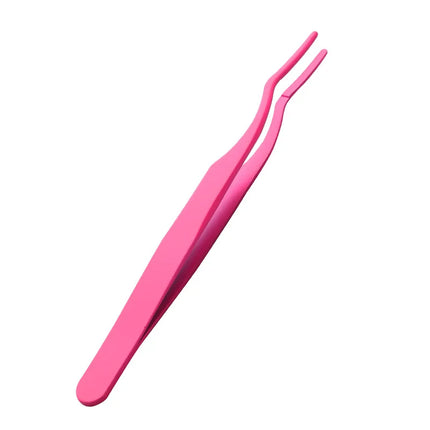 Eyelash Tweezers Lash Applicator Extension Supplies Makeup Tools Stainless Steel Eyebrow Eyelash Extension Tweezers Lash Tweezer