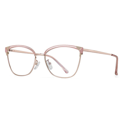 ZENOTTIC Fashion Cat Eye Prescription Glasses Women Anti Blue Ray/Photochromic Eyewear Optical Myopia Progressive Eyeglasses