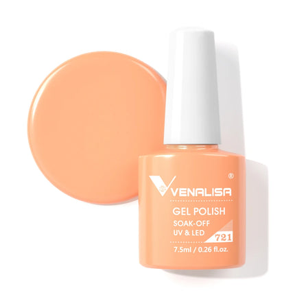 Venalisa VIP4 7.5ml Gel Nail Polish Hema Free Full Coverage Beautiful Semi Permanent Soak Off UV LED Gel Nail Polish Gel Lacquer